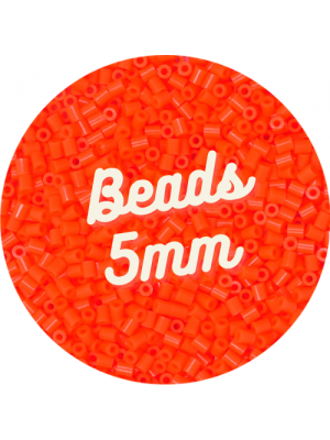 S04 - 500 Midi Beads 5mm (Orange)
