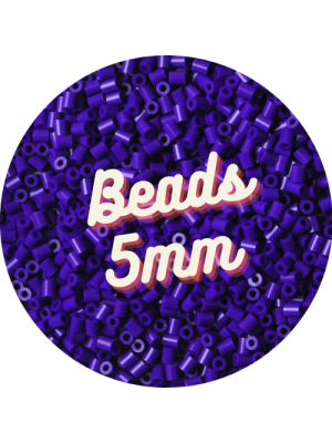 S22 - 500 Midi Beads 5mm (Purple)