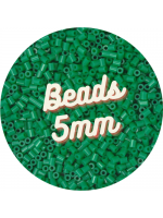 S62 - 500 Midi Beads 5mm (Green Tea)